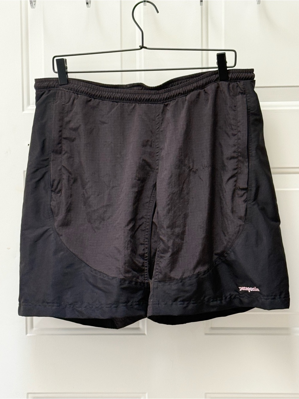 Patagonia Vintage Stretch Barranca Bike Shorts Men M Black Padded Chamois NWT